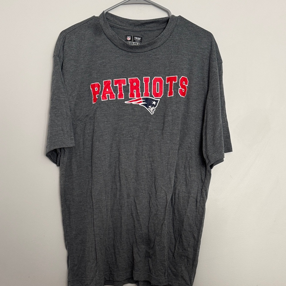 NFL Patriots Charcoal Tee